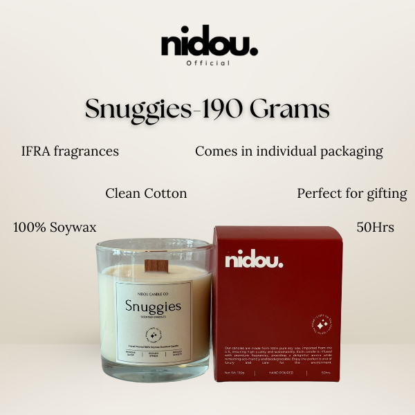 Snuggies-Fresh & Clean Cotton Candle