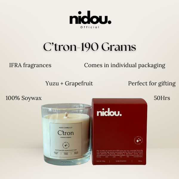 C'tron-Yuzu & Grapefruit Candle
