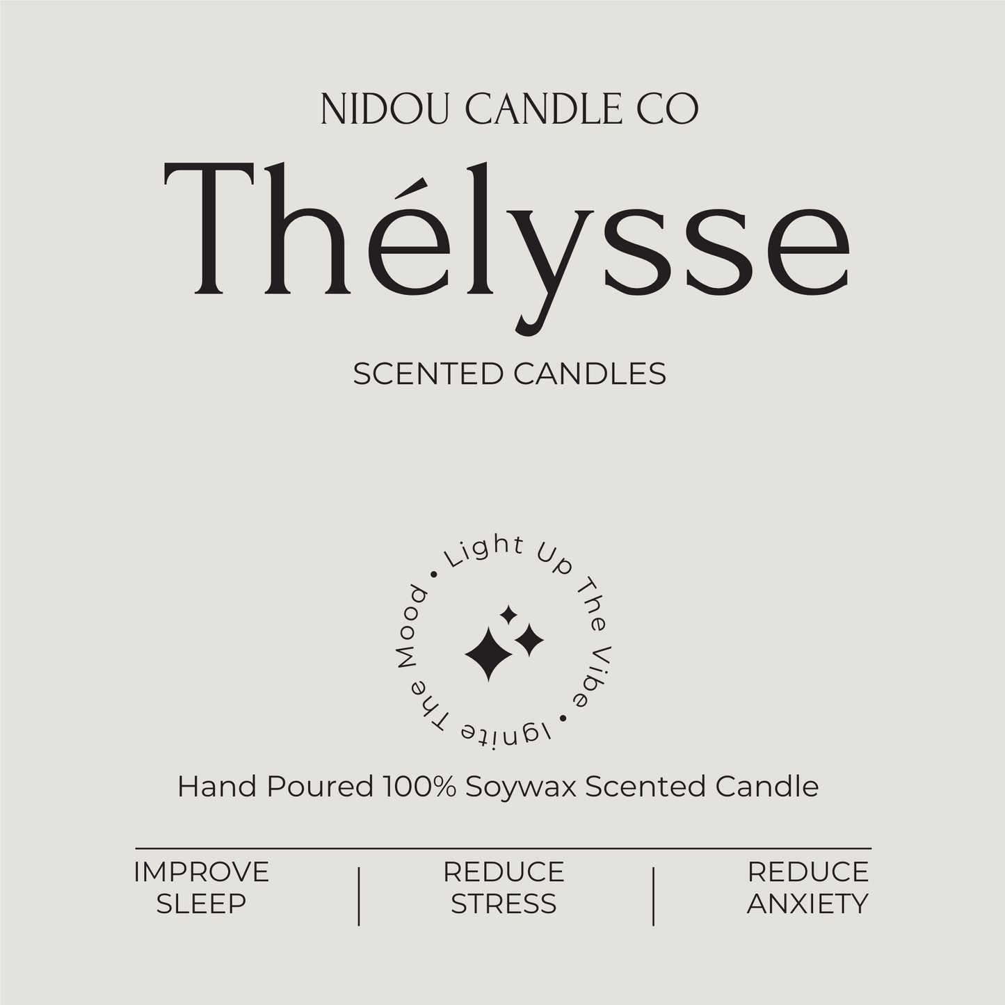 Thélysse-White Tea & Lily Candle