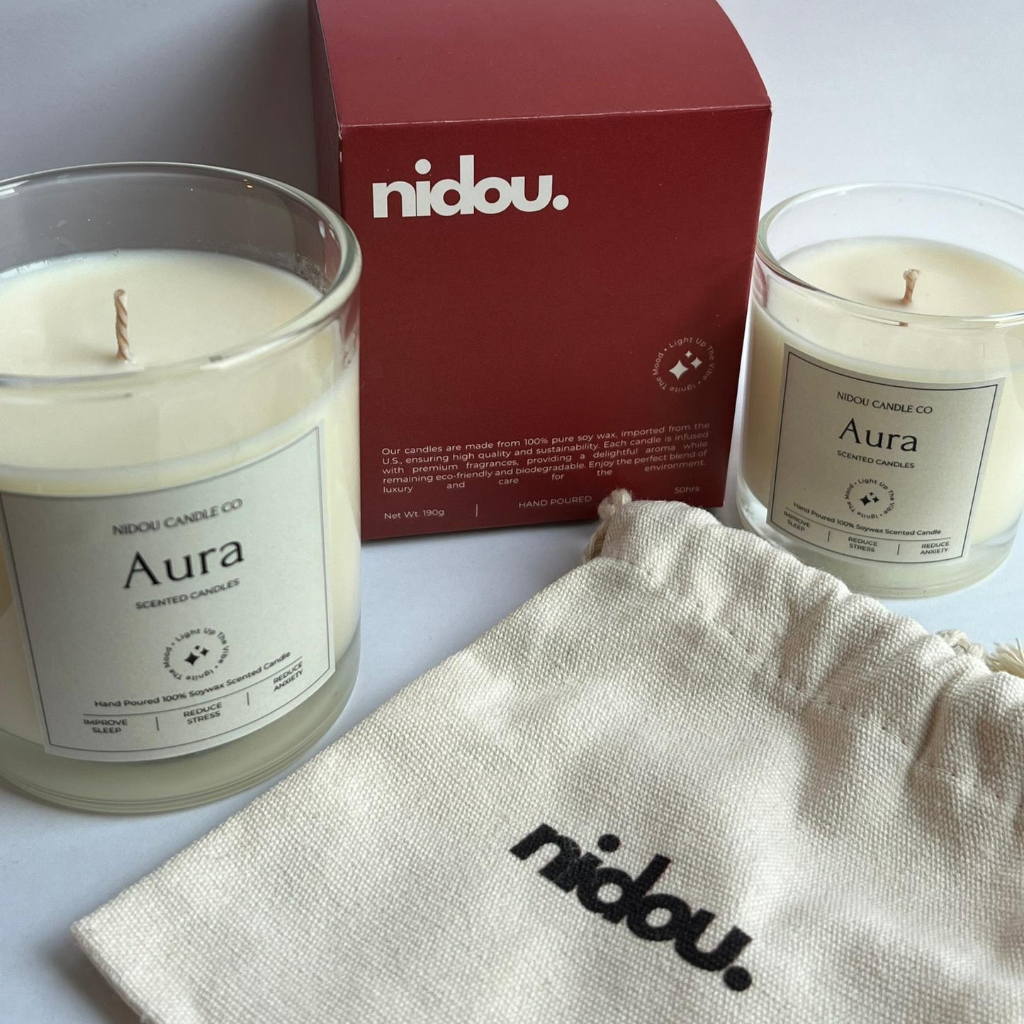 Aura-Tangerine & Jasmine Candle