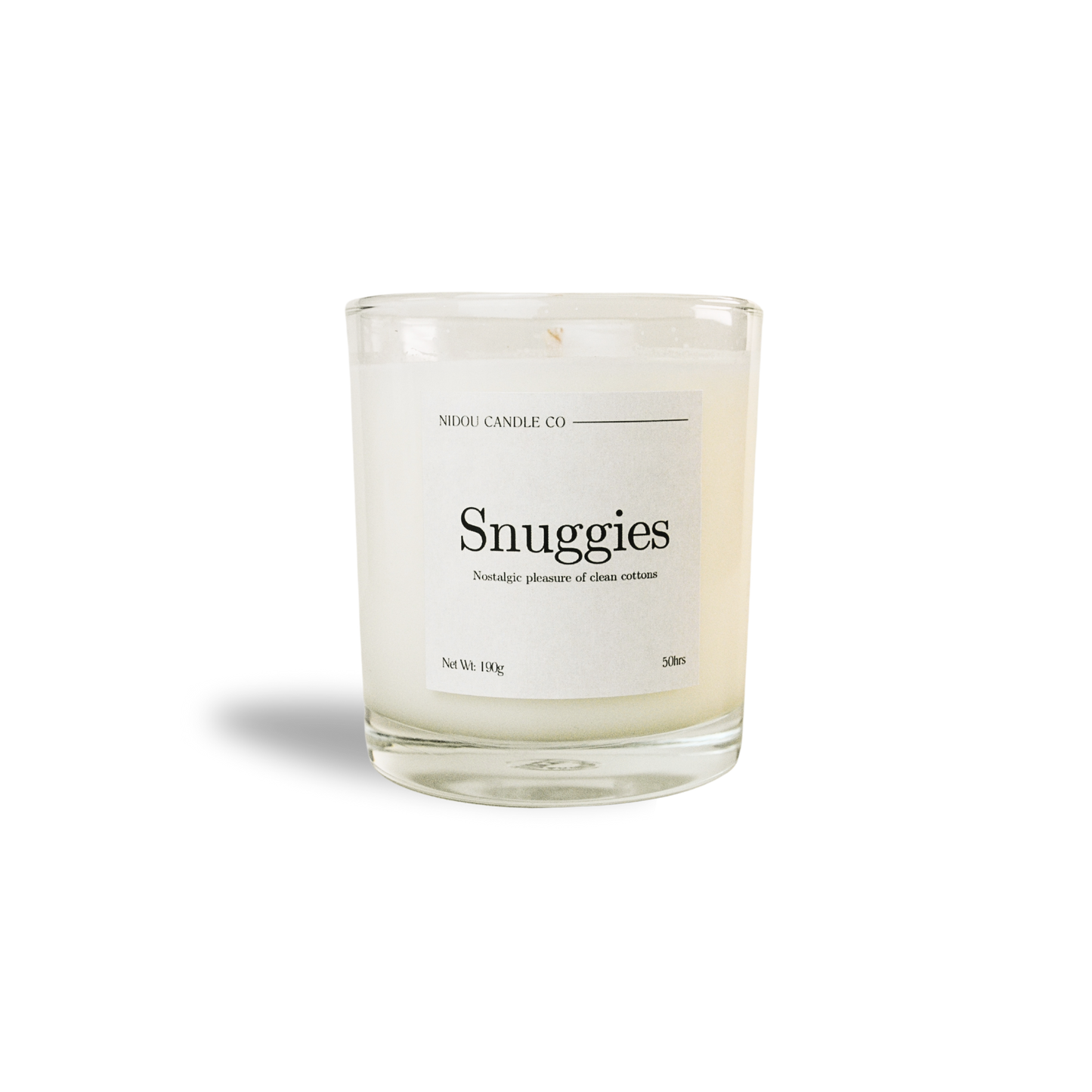 Snuggies-Fresh & Clean Cotton Candle