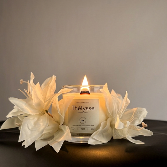 Thélysse-White Tea & Lily Candle