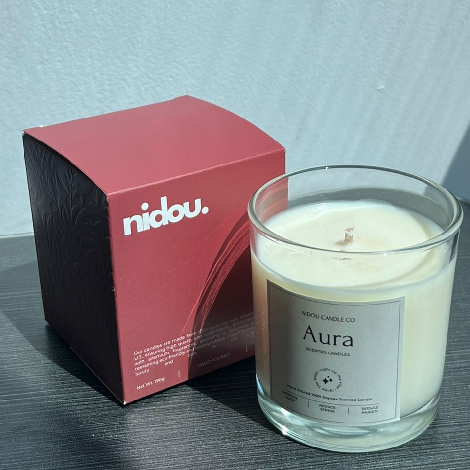 Aura-Tangerine & Jasmine Candle